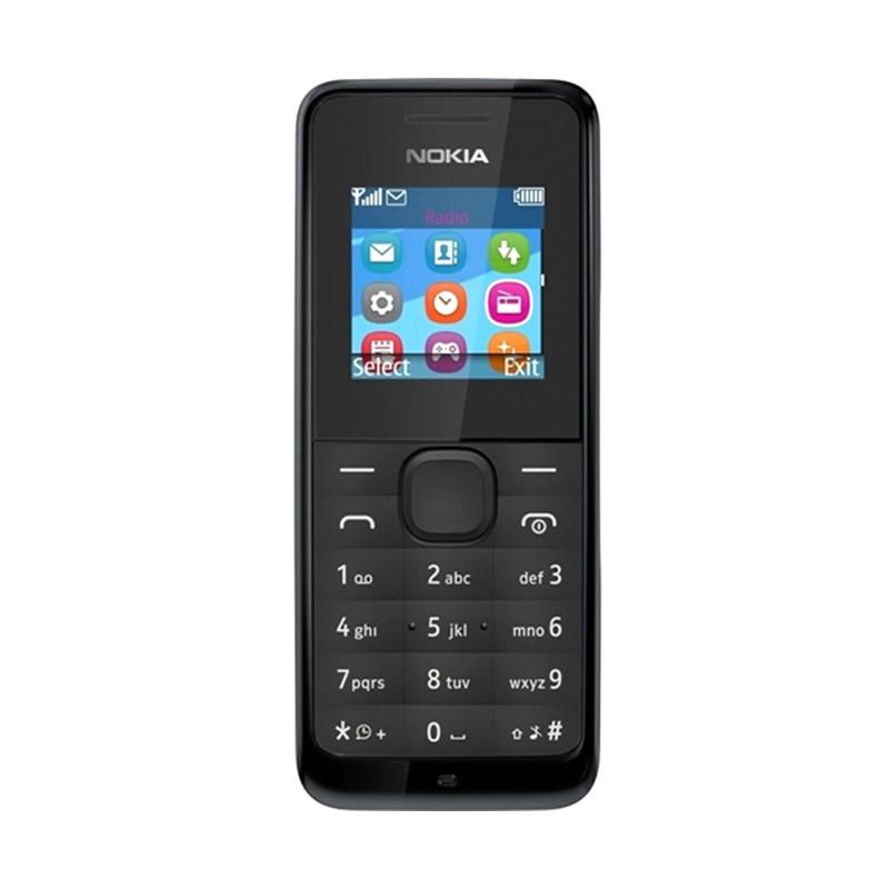 Microsoft Nokia 105 Handphone - Black