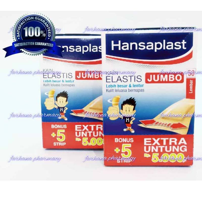 Jual Jual Promo Hansaplast Kain Elastis Jumbo Pack Isi 50 Lembar Murah Mei 2021 Blibli