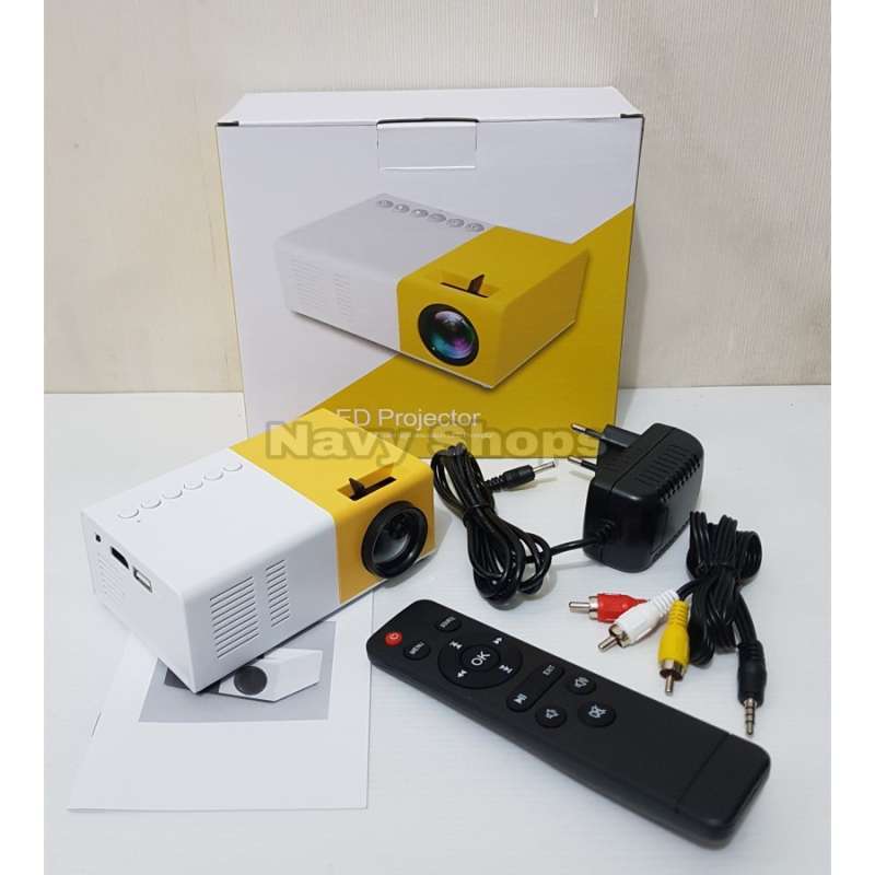 ns proyektor mini mini led projector portable pj01