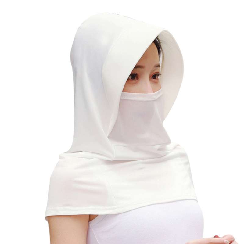 Full Face Neck Cover Sun Hat Sleeves 