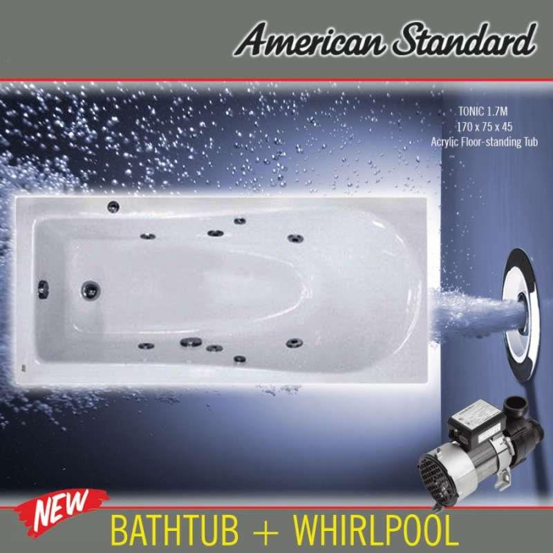 American Standard Bathtub Tonic Spa Whirlpool Jacuzzi 170 Cm Acrylic Terbaru Agustus 2021 Harga Murah Kualitas Terjamin Blibli