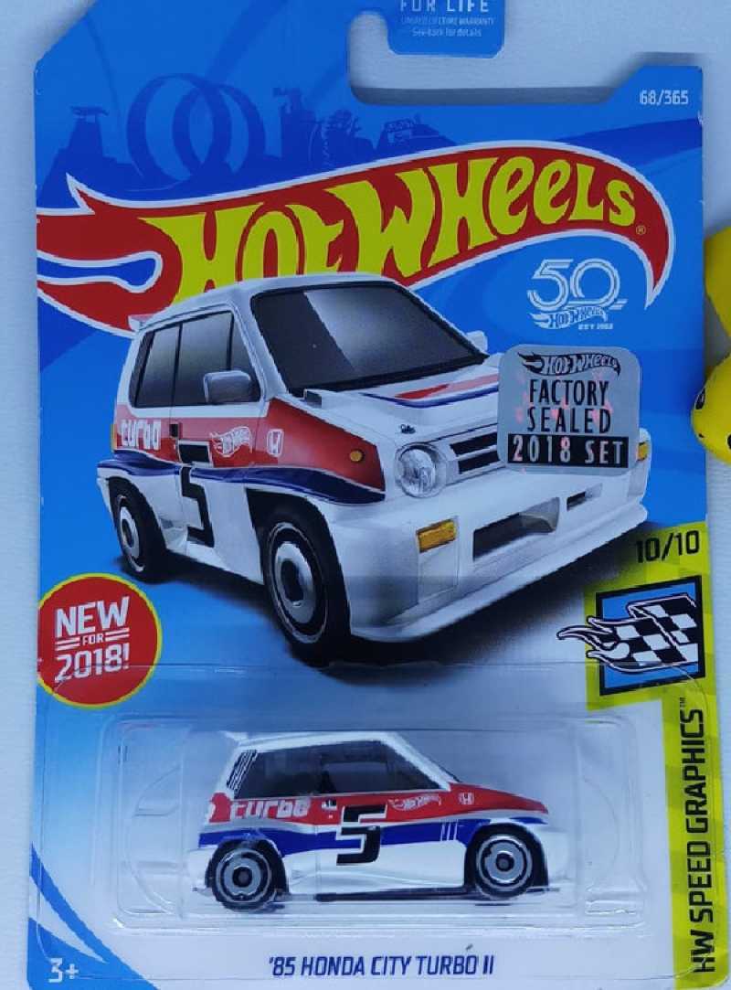 Hotwheels honda city turbo ii store