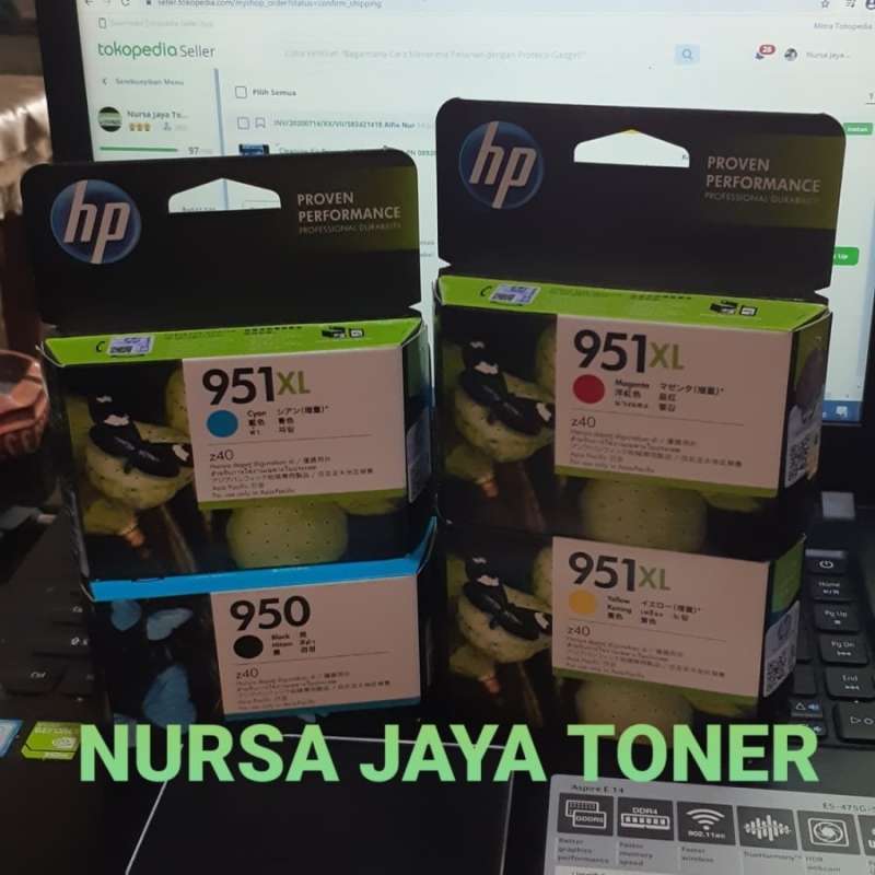 Promo Paket Tinta HP 950 Black + 951XL Color ORIGINAL Diskon ...