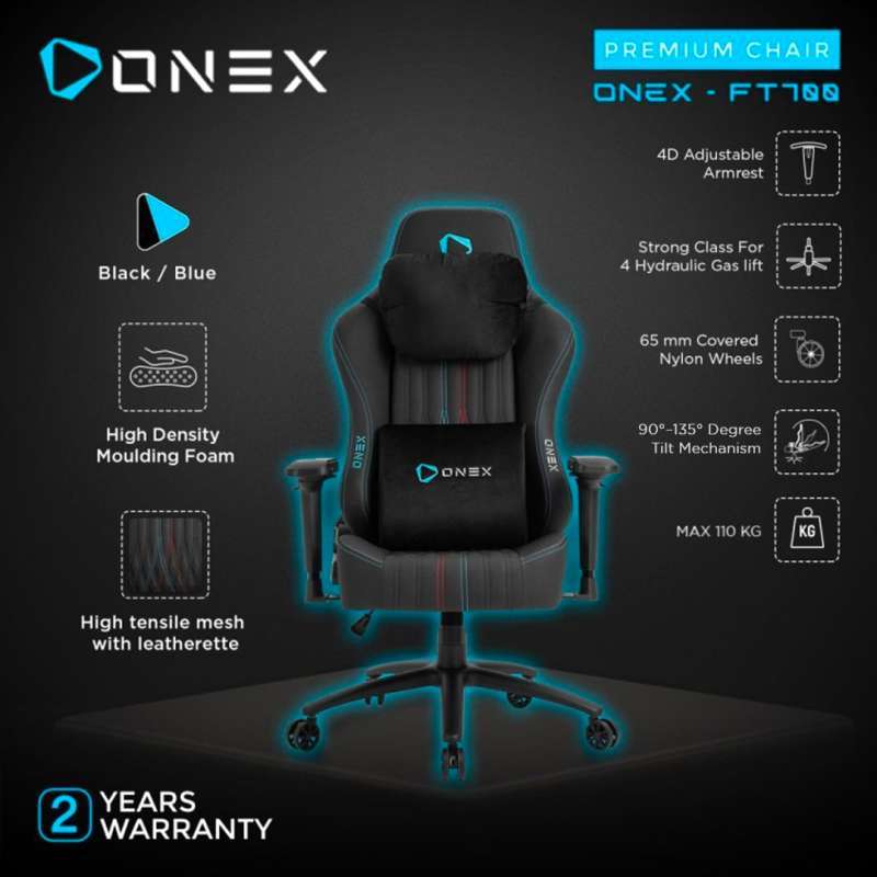 Onex ft700 tournament shop special edition gaming chair