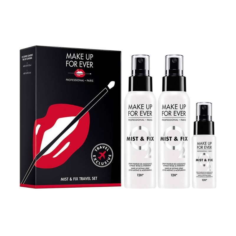 Jual Make Up For Ever Makeup Forever Mufe Mist Fix Setting Spray Essentials Travel Set Exclusive Terbaru Juni 2021 Blibli