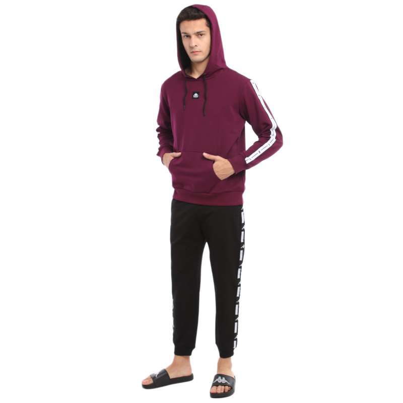 Promo Kappa Hoodie Pria Authentic Tape 