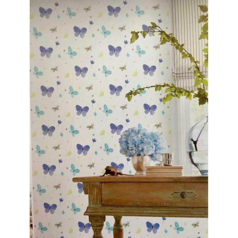 Jual Wallpaper Dinding Anak Motif Kupu Kupu Lukis Simple Kt Biru Terbaru Juni 2021 Blibli