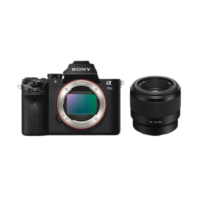 Sony A ILCE 7 M2 + Lens SEL 50mm f/1.8 Full Frame Kamera Mirrorless
