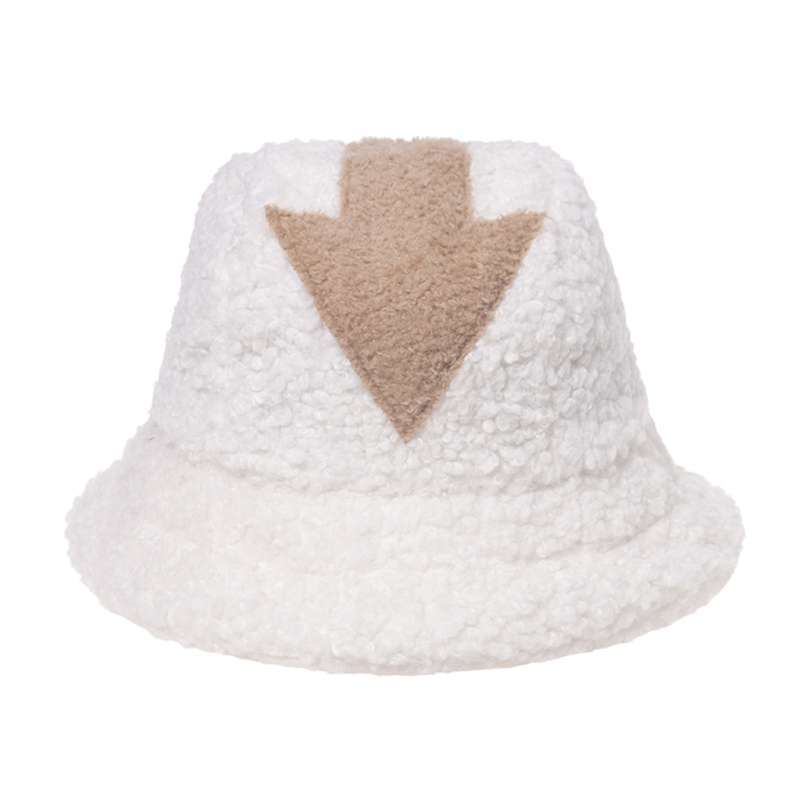 Promo Warm Lambs Wool Bucket Hat for 
