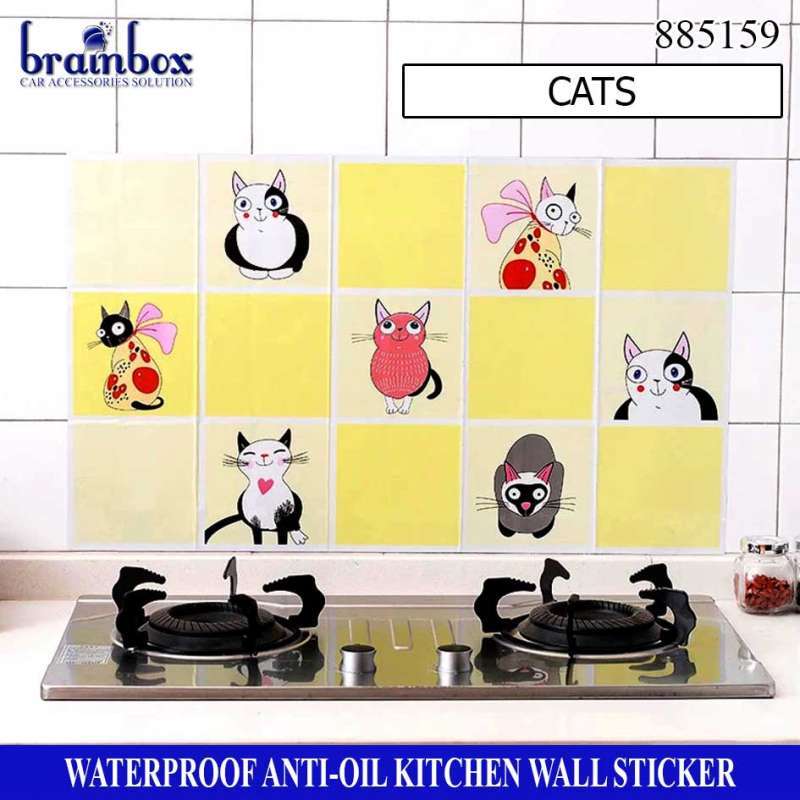 Jual Waterproof Anti Oil Kitchen Wallpaper Sticker Dapur Anti Minyak Anti Api Wall Sticker Online Mei 2021 Blibli