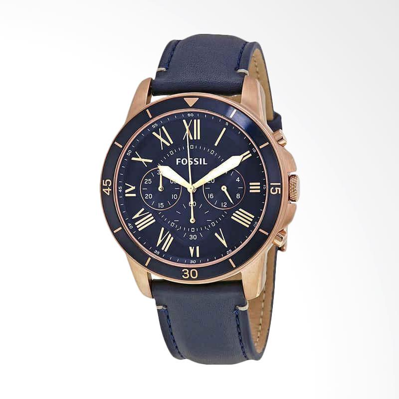 Fossil Strap Leather Jam Tangan Pria 