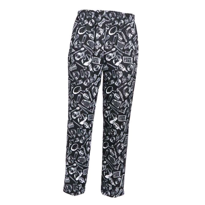 Promo Printed Chef Pants Restaurant 