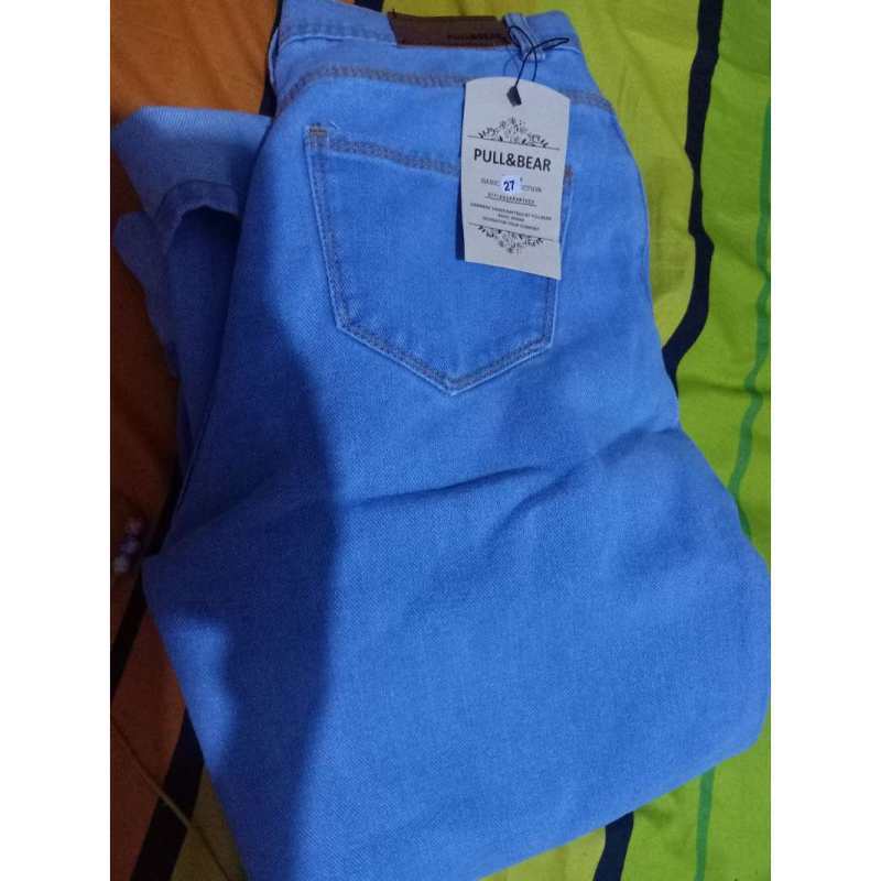 Jual HIGH WAIST KULOT JEANS PREMIUM 