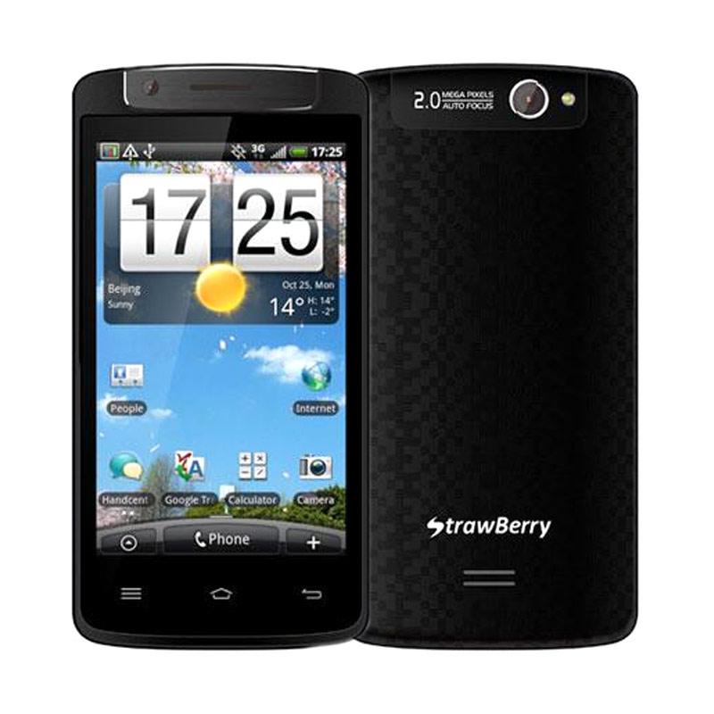 Strawberry ST312 Heal Smartphone - Black [512 MB/256 MB]