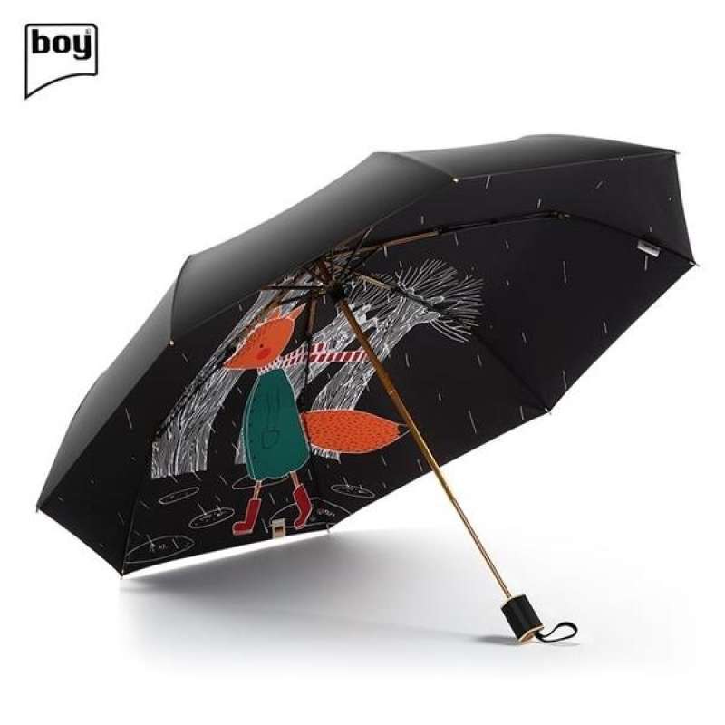 Jual Germany Boy Folded Umbrella Lightweight Water Repellent Sunscreen Fox First Mori Di Seller Pchomesea Official Store Taiwan Blibli