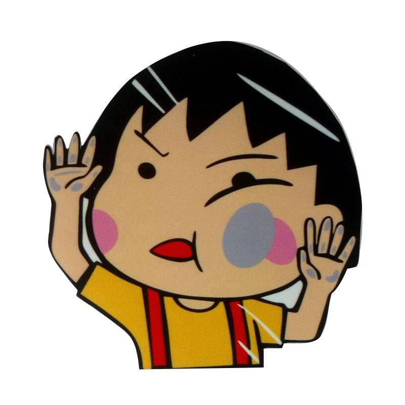 Wallpaper Jual Oem Aksesoris Mobil Stiker Chibi Maruko Tabrak Kaca Hit The For iPhone
