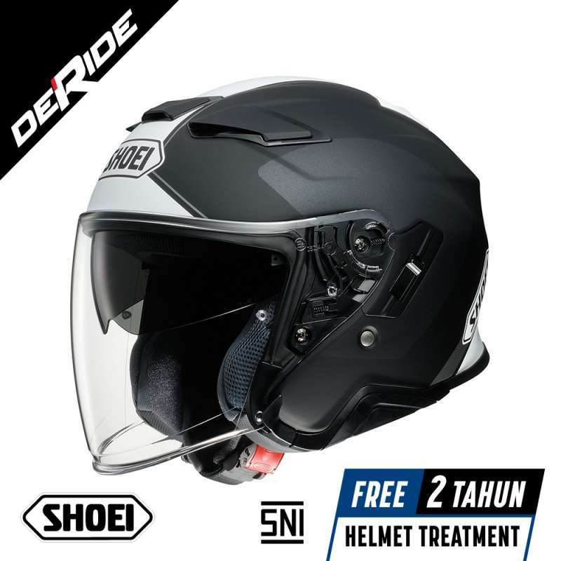 Jual Helm Shoei J cruise 2 Adagio Tc 5 Black White Matt Color