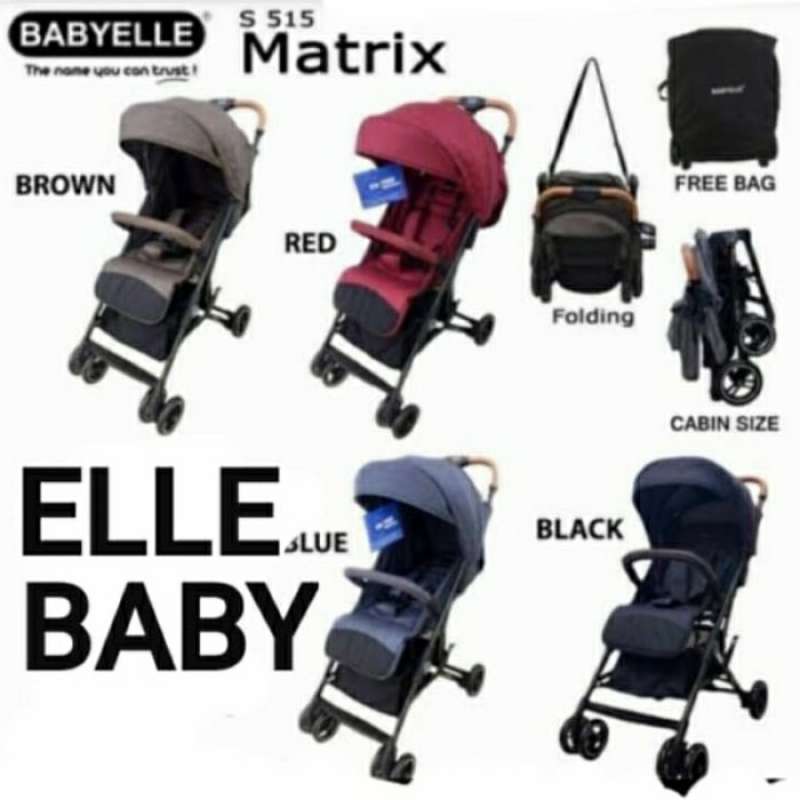 Stroller Babyelle Matrix S 515 Cabin Size