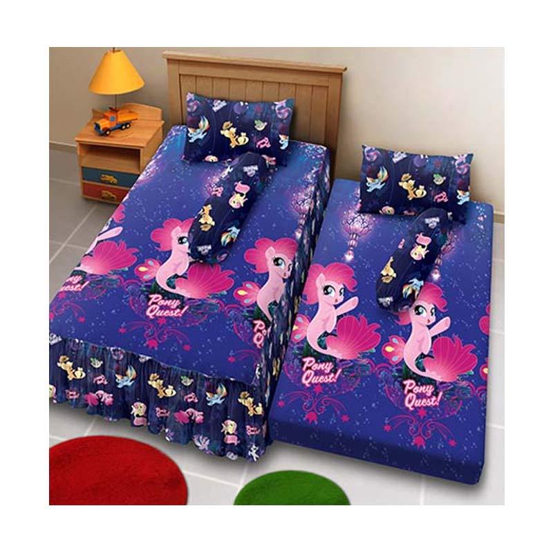 harga Kintakun D'luxe 2in1 Little Pony The Movie Set Sprei [120 x 200