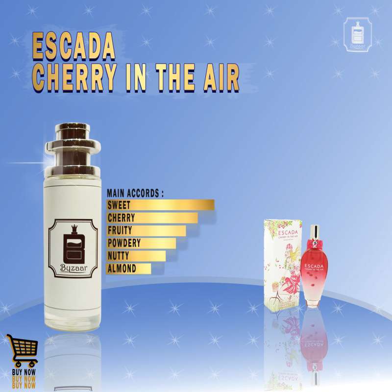 Parfum cherry store in the air