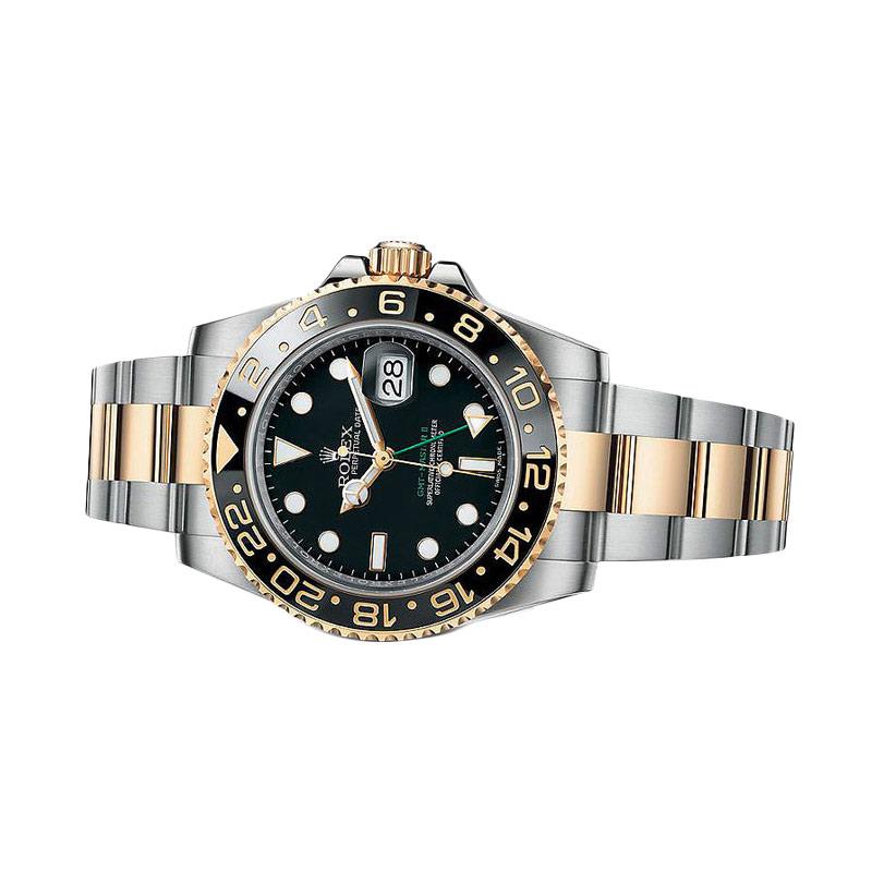 Jual Rolex GMT-MASTER II Seri Rolesor Steel \u0026 Yellow Gold Jam Tangan Pria  [116713LN] di Seller GELORA - Kota Jakarta Barat, DKI Jakarta | Blibli