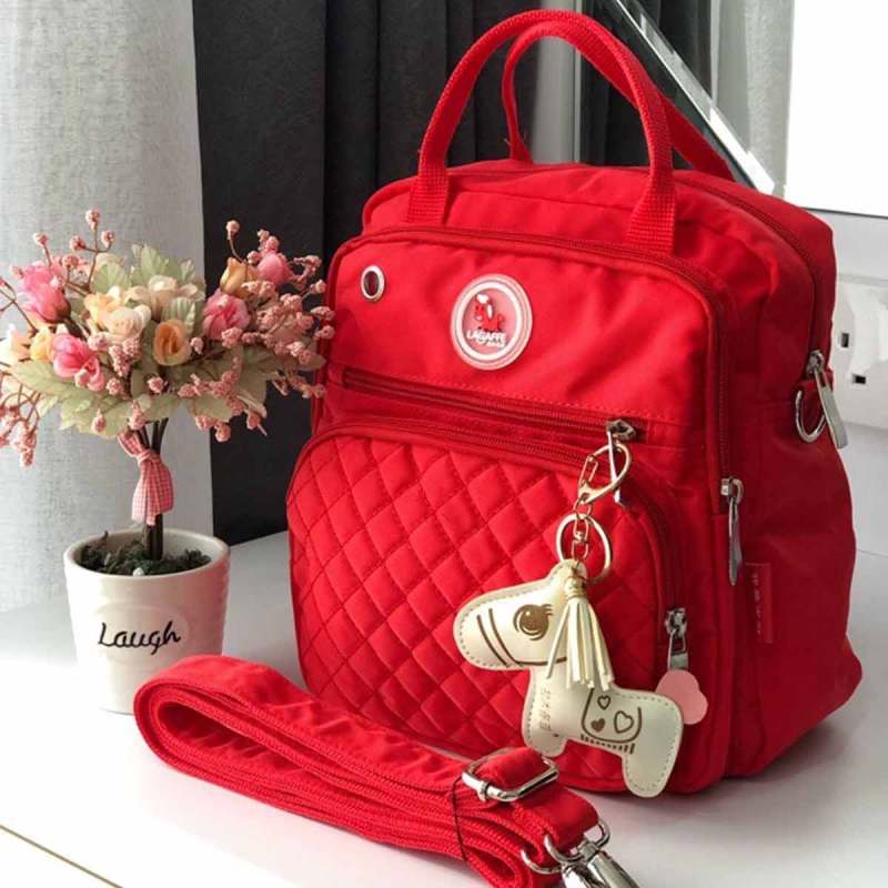 Promo Lagaffe Gg8085 3in1 Mini Diaper Bag Free Little Pony Gantungan Kunci Red Diskon 20 Di Seller Unique Shop Uwung Jaya Kota Tangerang Blibli