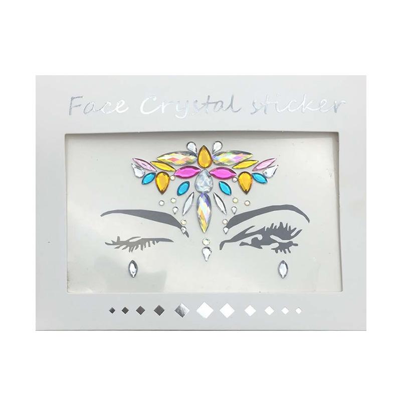 Jual Eds 1016 Glitter Face Jewels Temporary Tattoo Sticker Murah Maret 2020 Blibli Com