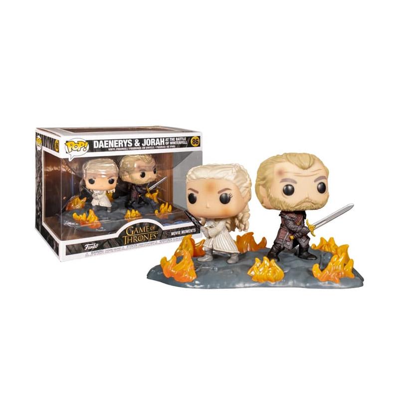 Jual Funko Pop Movie Moments Game Of Thrones Daenerys Jorah With Swords Action Figure Online Desember 2020 Blibli