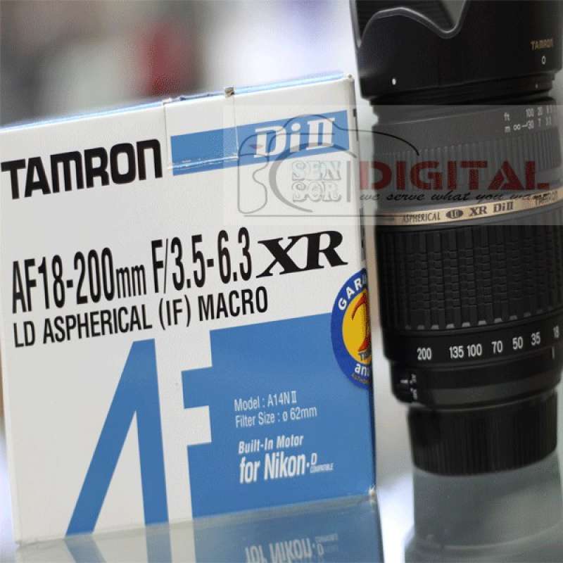 タムロン AF 18-200mm F3.5-6.3 Macro A14 ニコン用 TAMRON