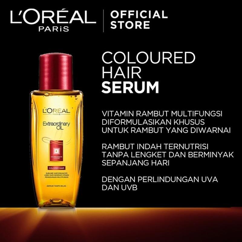 Jual L Oreal Paris Elvive Extraordinary Oil Red Hair Serum Hair Care 50 Ml Online Desember 2020 Blibli