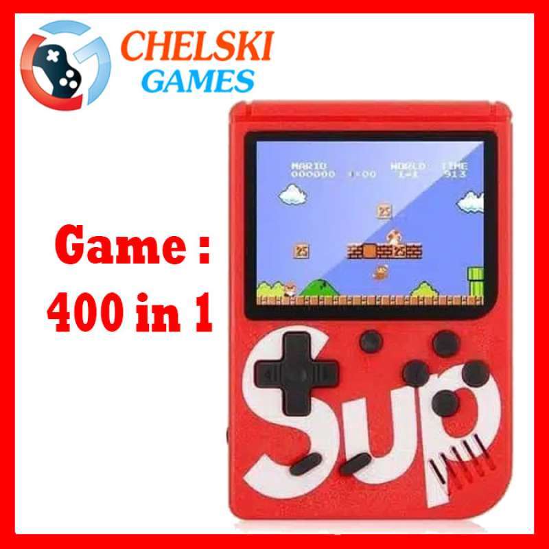 Jual Utama Shop Gameboy Sup Game Box 400 In 1 Gameboy Mini Sup Merah Online Desember 2020 Blibli