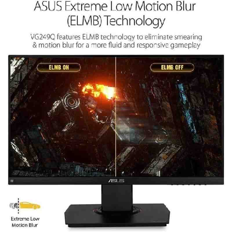 Jual Asus Tuf Gaming Vg249q Gaming Monitor 23 8 Fhd 144hz Ips 1ms Online Oktober 2020 Blibli Com