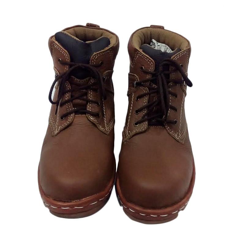 Kalong 008 Men Boots Shoes - Coklat