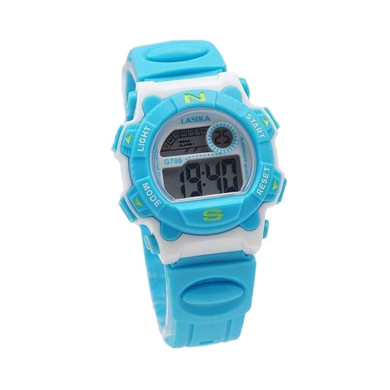 Lasika G798 Jam Tangan Anak - Biru Muda