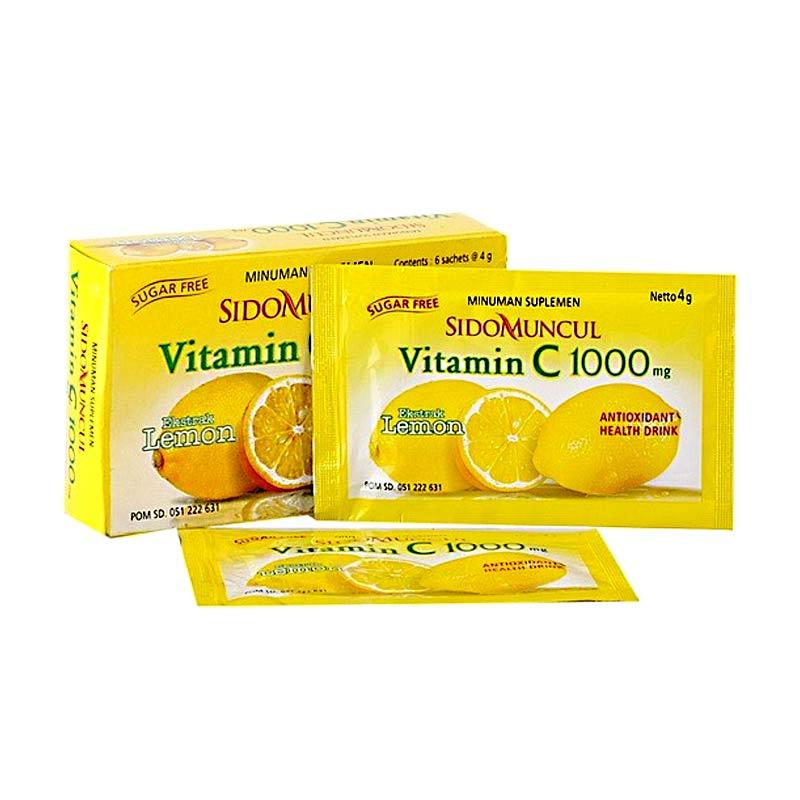 Promo SidoMuncul Vitamin C 1000 mg Minuman Kesehatan di Seller Borong Donk  - Kota Medan, Sumatera Utara | Blibli