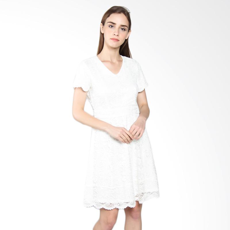 Mint Auriel MR16110512 Dress - Off White