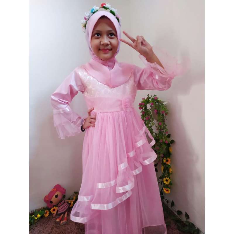 Jual Baju Pesta Anak Gaun Pesta Anak Muslim Umur 3 Tahun 5 Tahun Online April 2021 Blibli