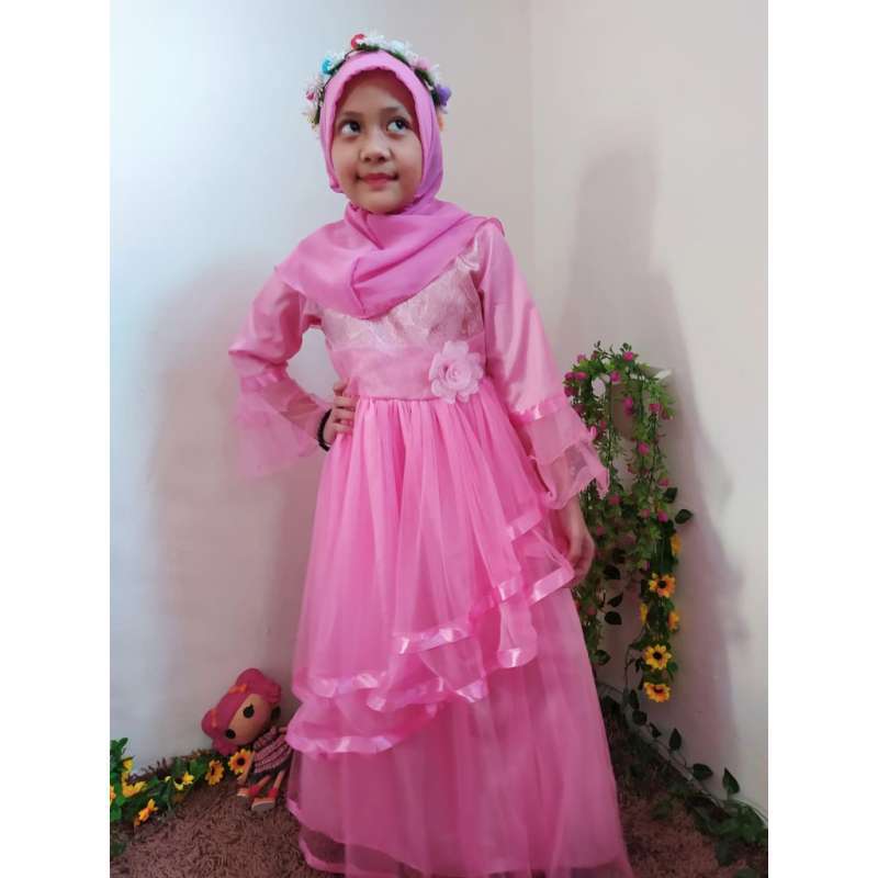 Jual Baju Pesta Anak Gaun Pesta Anak Muslim Umur 3 Tahun 5 Tahun Online April 2021 Blibli