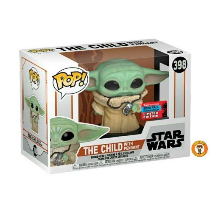 Jual Funko Pop Nycc 2020 Star Wars The Child Baby Yoda With Pendant Online Mei 2021 Blibli