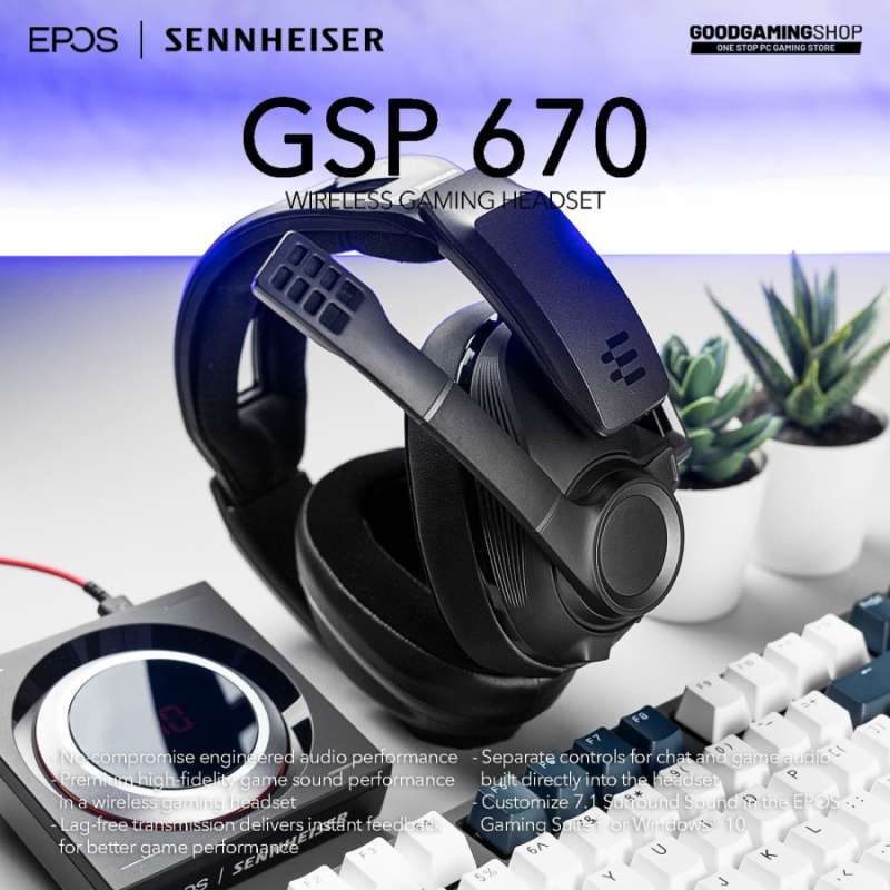 Epos GSP 670 - Wireless Gaming Headset 