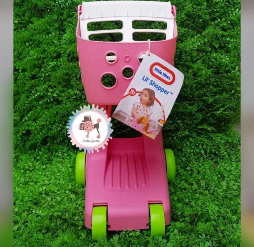 Jual Little Tikes Pink Small Shopping Cart Pink di Seller