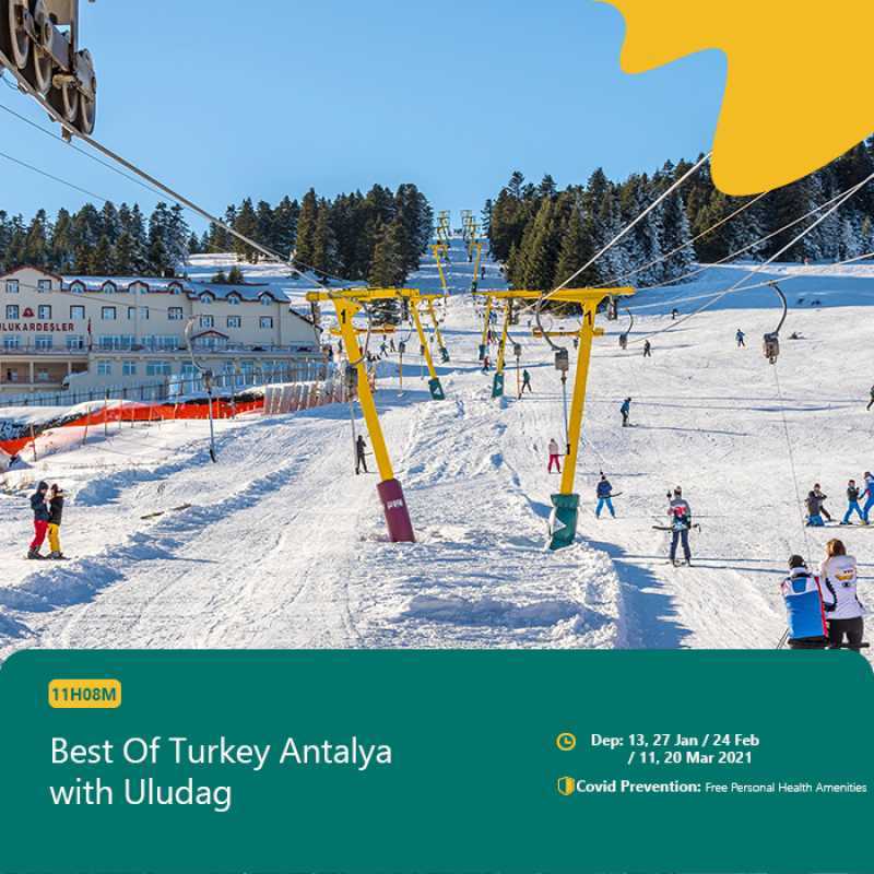 Jual Promo All In Best Of Turkey Antalya With Uludag Cost Saver Mt3tk Paket Tour Luar Negeri Hemat Bayu Buana Travel 11 Hari 8 Malam Online Februari 2021 Blibli