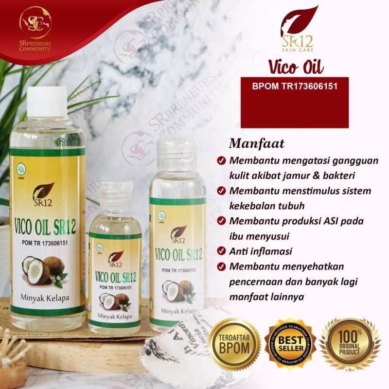 Jual Vico 250ml Virgin Coconut Oil Sr12 Herbal Skincare Minyak Kelapa Original Aman Murah Mei 2021 Blibli