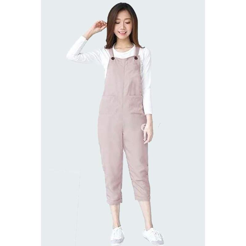 Jual Pastel Button Overall di Seller 