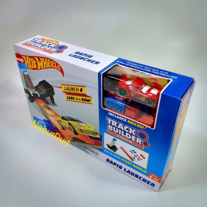 hot wheels track builder rapid launcher