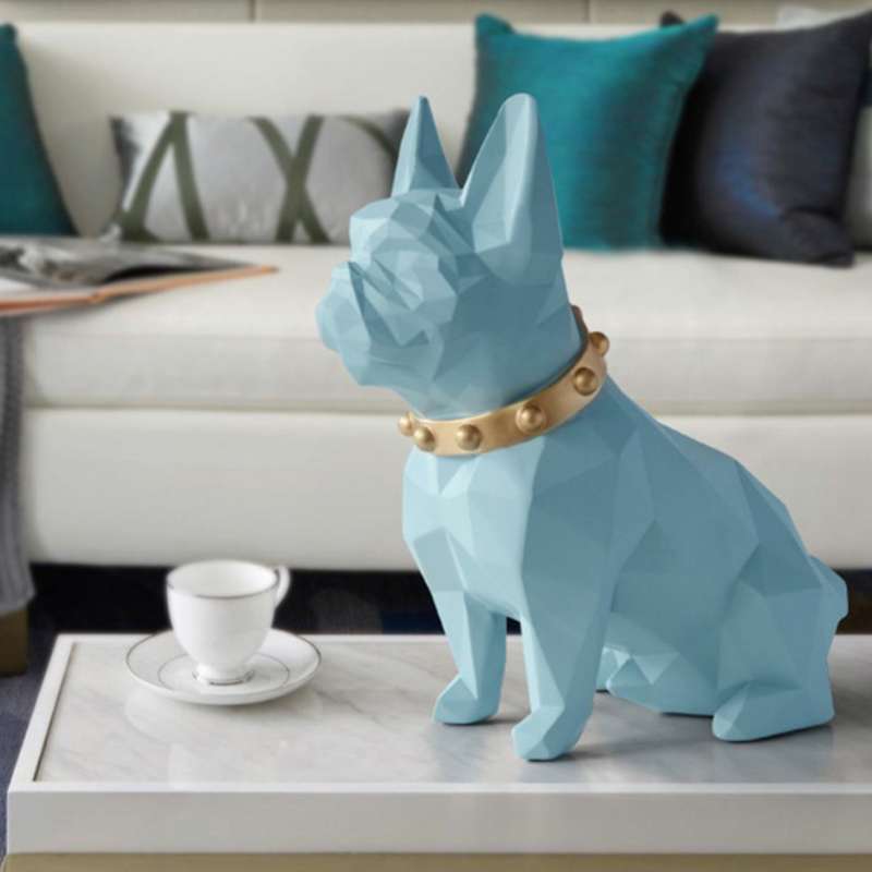 Promo French Bulldog Decor Dog Sculptures Abstract Animal Figurines  Geometric Surface Puppy Statues Gift Present for Home Office Desktop Decor  - Blue Large Diskon 17% di Seller Homyl - China | Blibli