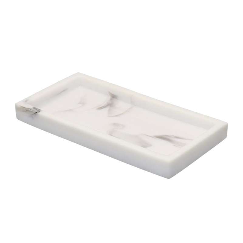 Jual Vanity Tray Resin Jewelry Dish Organizer Ring Holder Display Bathroom Sink Dresser Home Decor For Tissues Candles Soap Perfume Cosmetic Murah Mei 2021 Blibli