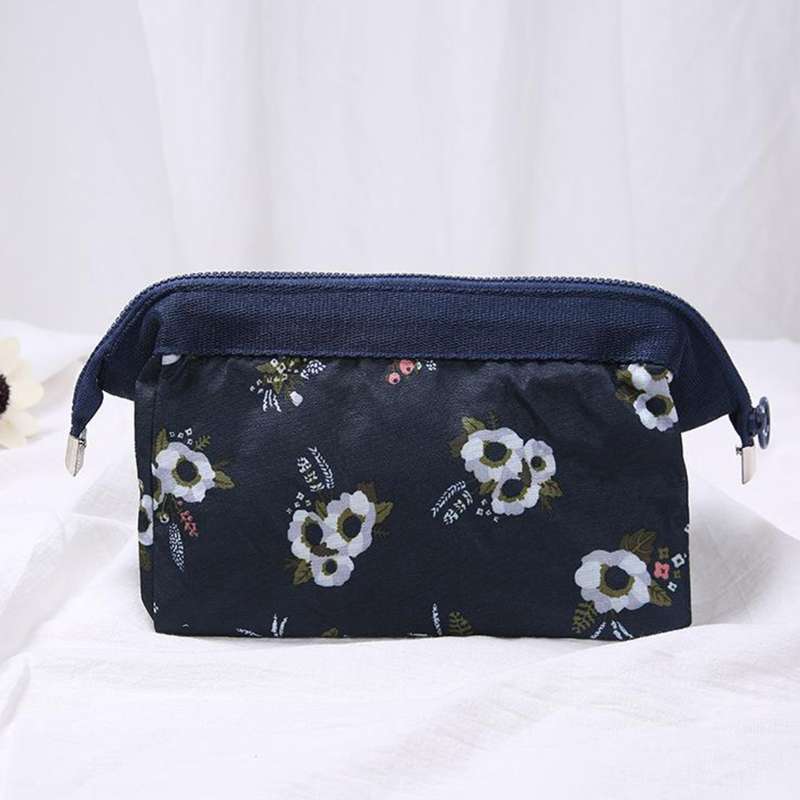 Bag Small Cotton Printed Cosmetic Pouch 