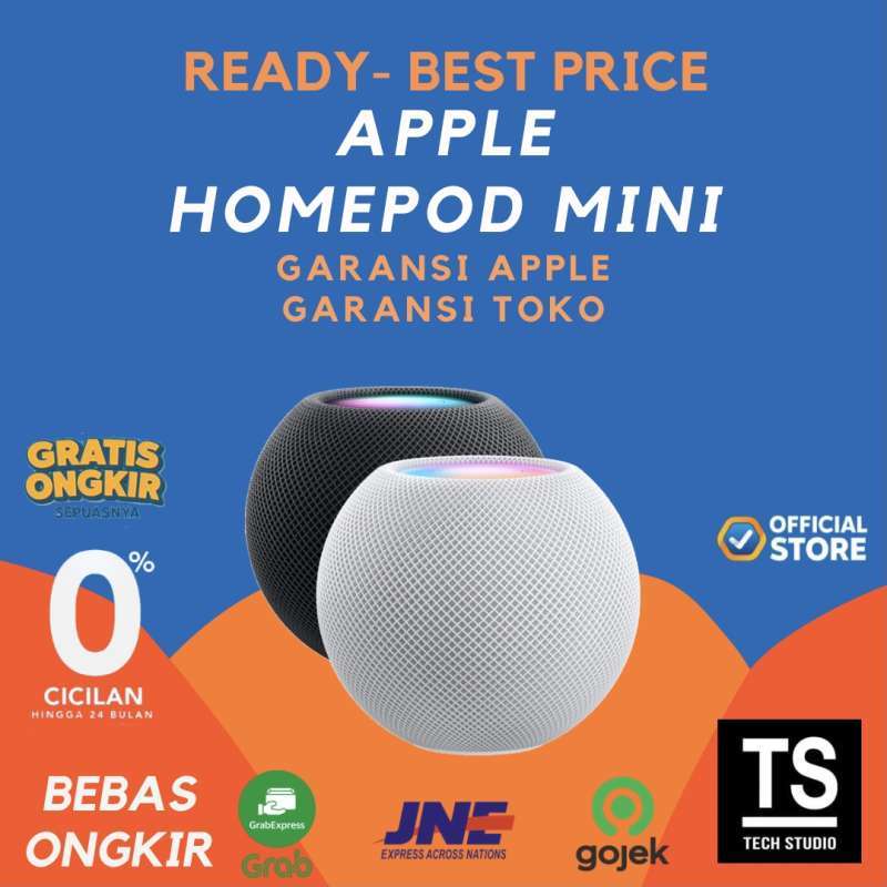Jual Apple Homepod Mini Smart Speaker Original Apple Space Grey Silver Terbaru Oktober 2021 Harga Murah Kualitas Terjamin Blibli