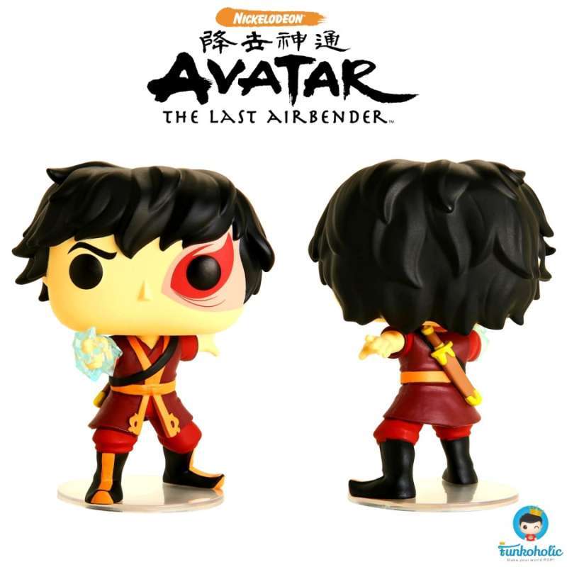 zuko with lightning funko pop